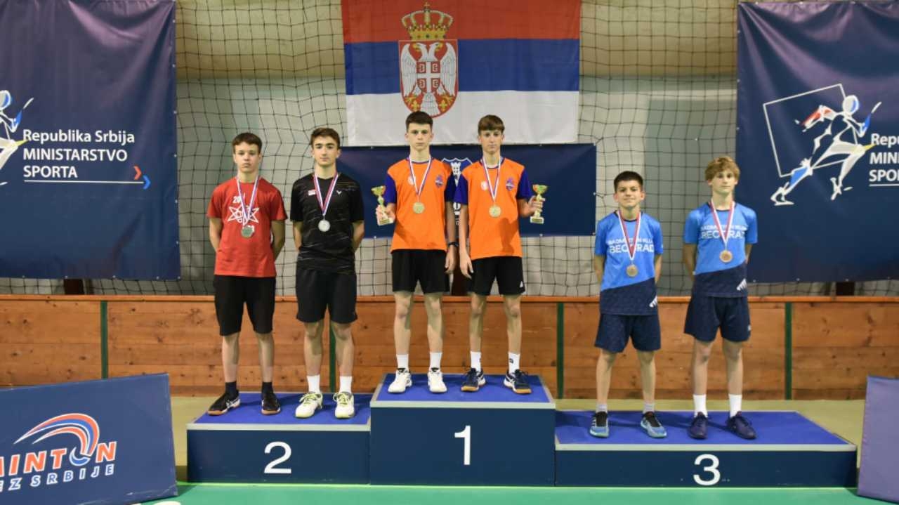 Četiri zlata za Radovanovića na prvenstvu Srbije za juniore 2024